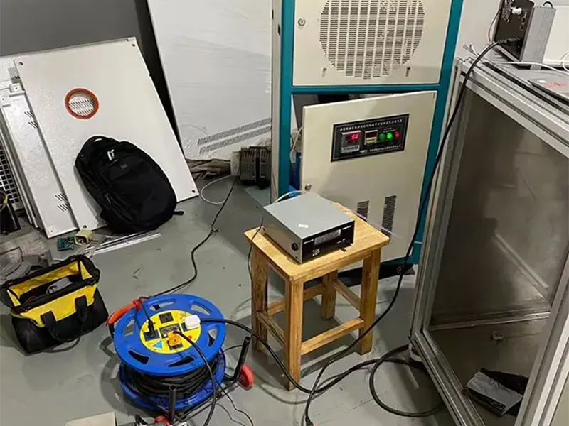 غرفة اختبار التقادم لتأثير الأوزون لنعال الأحذية المطاطية – Tamil Nadu، الهند (أبريل 2015)